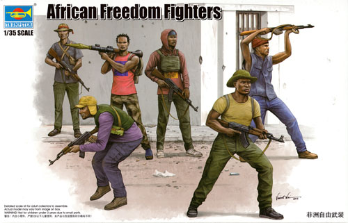 アフリカ自由の戦士 プラモデル (トランペッター 1/35 AFVシリーズ No.00438) 商品画像