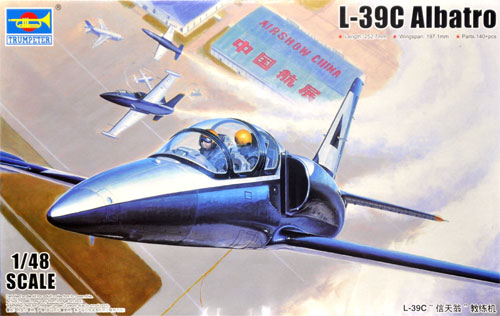 L-39C アルバトロス プラモデル (トランペッター 1/48 エアクラフト プラモデル No.05804) 商品画像