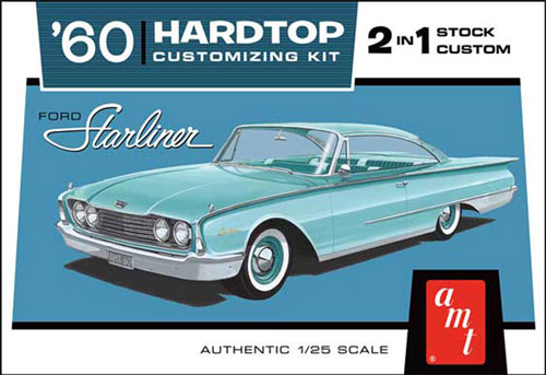1960 フォード スターライナー ハードトップ プラモデル (amt 1/25 カーモデル No.AMT1055/12) 商品画像