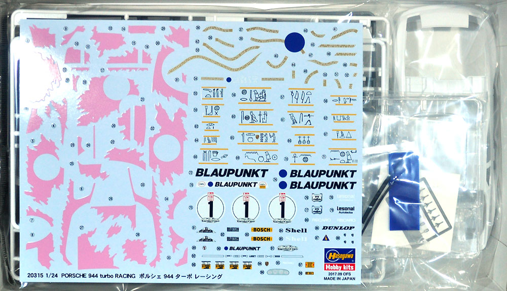 ポルシェ 944 ターボ レーシング プラモデル (ハセガワ 1/24 自動車 限定生産 No.20315) 商品画像_1