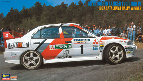 三菱 ランサー エボリューション 4 1997 カタルニア ラリー ウィナー プラモデル (ハセガワ 1/24 自動車 限定生産 No.20310) 商品画像