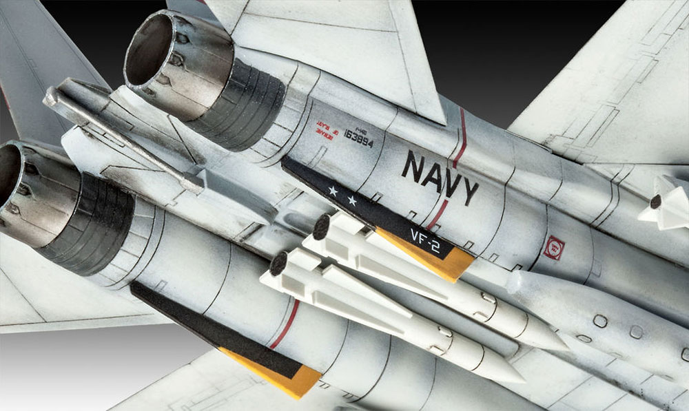 F-14D スーパートムキャット プラモデル (レベル 1/100 エアクラフト No.03950) 商品画像_4