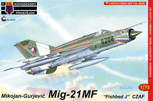 MiG-21MF フィッシュベッド J チェコ空軍 プラモデル (KPモデル 1/72 エアクラフト プラモデル No.KPM0084) 商品画像
