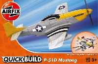エアフィックス クイックビルド (QUICKBUILD) P-51D マスタング