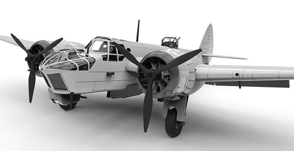 ブリストル ブレニム Mk.4 プラモデル (エアフィックス 1/72 ミリタリーエアクラフト No.A04061) 商品画像_3