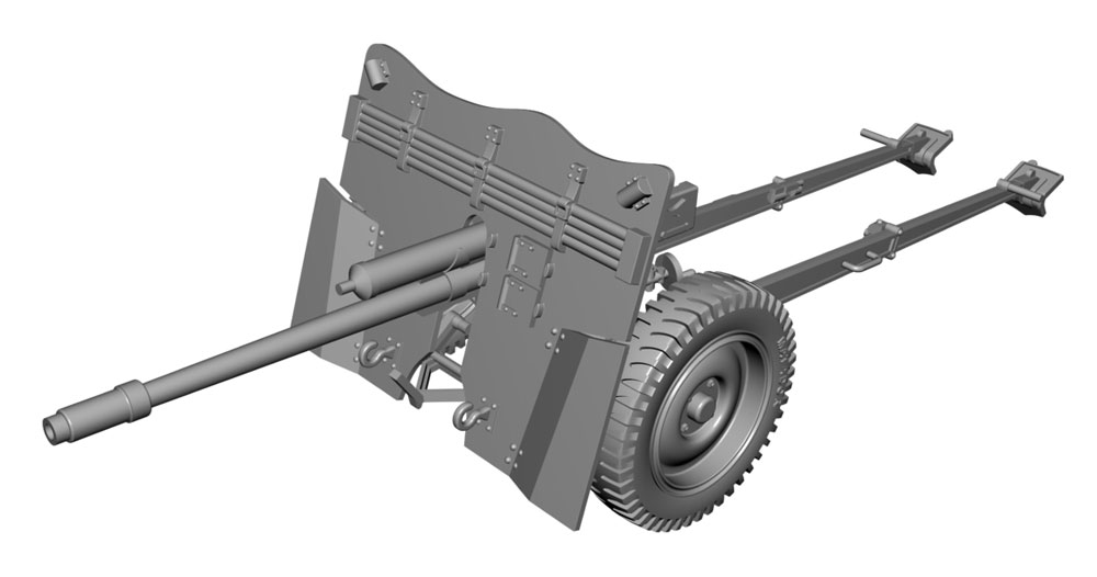 3.7cm KPUV vz.37M / 3.7cm PAK 37t プラモデル (スペシャルホビー 1/35 Special ARMOUR No.SHA35004) 商品画像_2