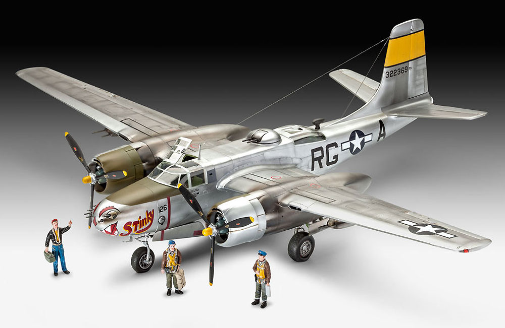 A-26B インベーダー プラモデル (レベル 1/48 飛行機モデル No.03921) 商品画像_2