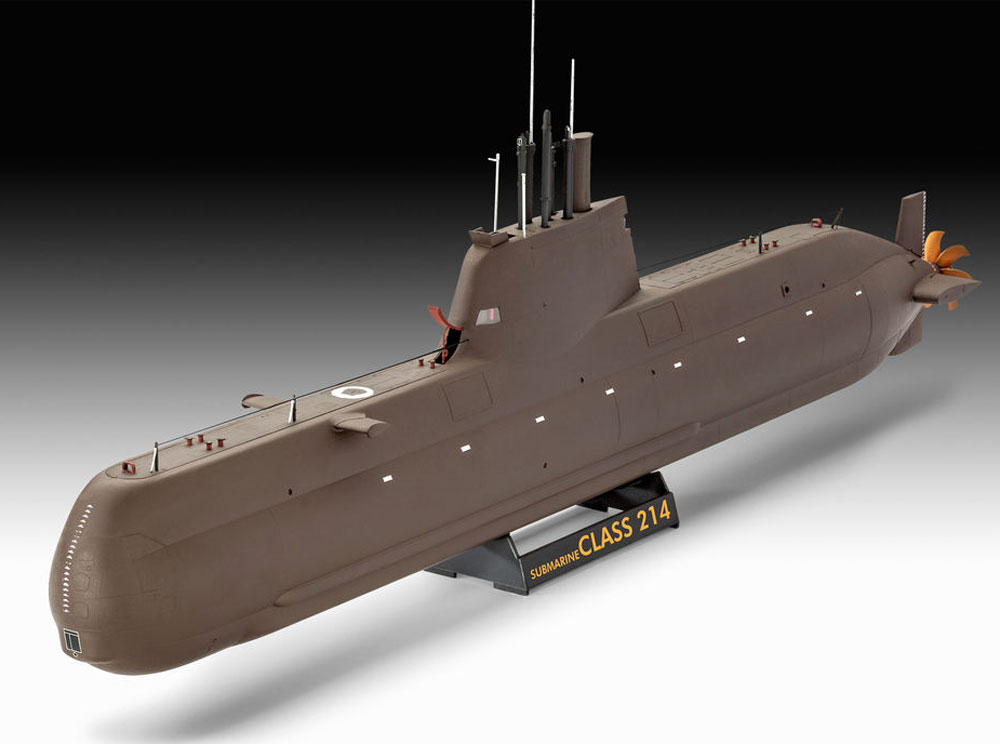 214型潜水艦 プラモデル (レベル 1/144 艦船モデル No.05153) 商品画像_2