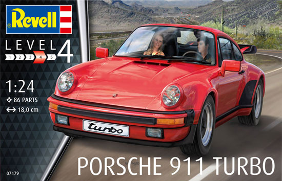 ポルシェ 911ターボ プラモデル (レベル カーモデル No.07179) 商品画像