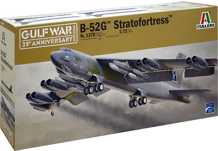 B-52G ストラトフォートレス プラモデル (イタレリ 1/72 航空機シリーズ No.1378) 商品画像