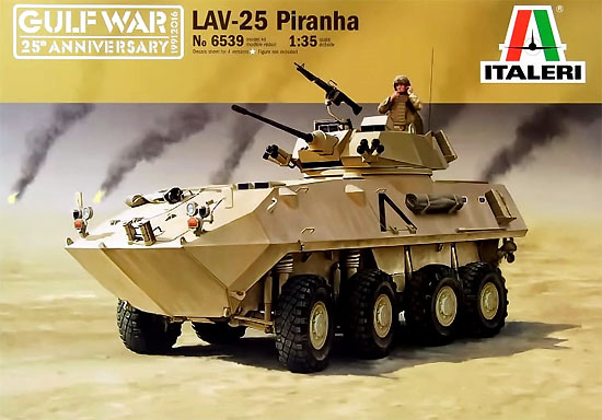 LAV-25 ピラーニャ プラモデル (イタレリ 1/35 ミリタリーシリーズ No.6539) 商品画像