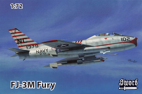 FJ-3M フューリー プラモデル (ソード 1/72 エアクラフト プラモデル No.72109) 商品画像