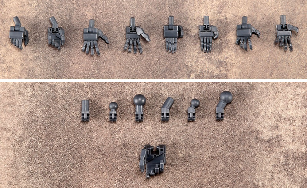 ノーマルハンド ネオ プラモデル (コトブキヤ M.S.G モデリングサポートグッズ ハンドユニット No.MB045) 商品画像_1