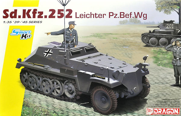 ドイツ Sd.Kfz.252 軽装甲観測車 プラモデル (ドラゴン 1/35 39-45 Series No.6571) 商品画像