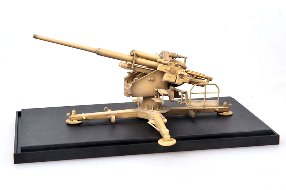 ドイツ 128mm FlaK40 w/十字砲架 1944年 完成品 (モデルコレクト 1/72 AFV 完成品モデル No.MODAS72076) 商品画像_1