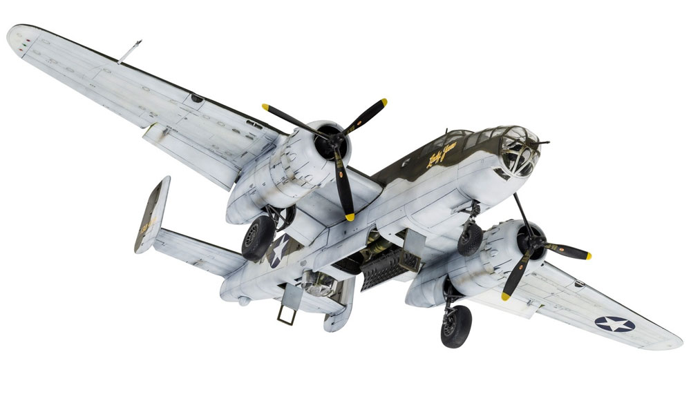 ノースアメリカン B-25C/D ミッチェル プラモデル (エアフィックス 1/72 ミリタリーエアクラフト No.A06015) 商品画像_3