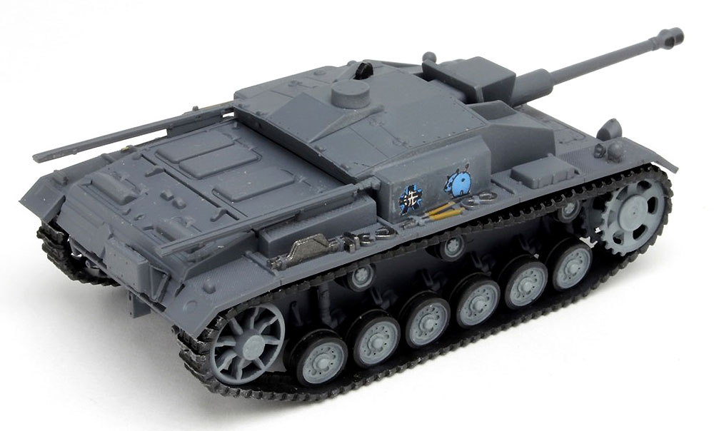 3号突撃砲 F型 カバさんチーム 完成品 (プラッツ てのひら戦車道コレクション No.GPC72-007) 商品画像_3