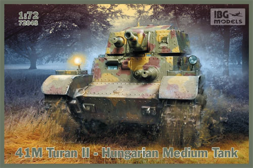 41M トゥラン 2 中戦車 75mm砲型 プラモデル (IBG 1/72 AFVモデル No.72048) 商品画像