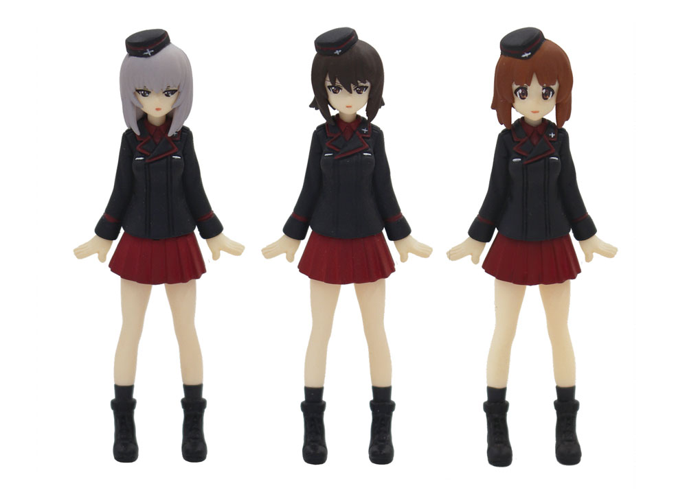 黒森峰女学園 フィギュアセット (ガールズ＆パンツァー 劇場版) 完成品 (プラッツ ガールズ＆パンツァー No.GPFC-002) 商品画像_1