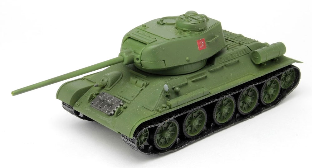 T-34/85 プラウダ高校 エキシビションマッチ時 完成品 (プラッツ てのひら戦車道コレクション No.GPC72-006) 商品画像_2