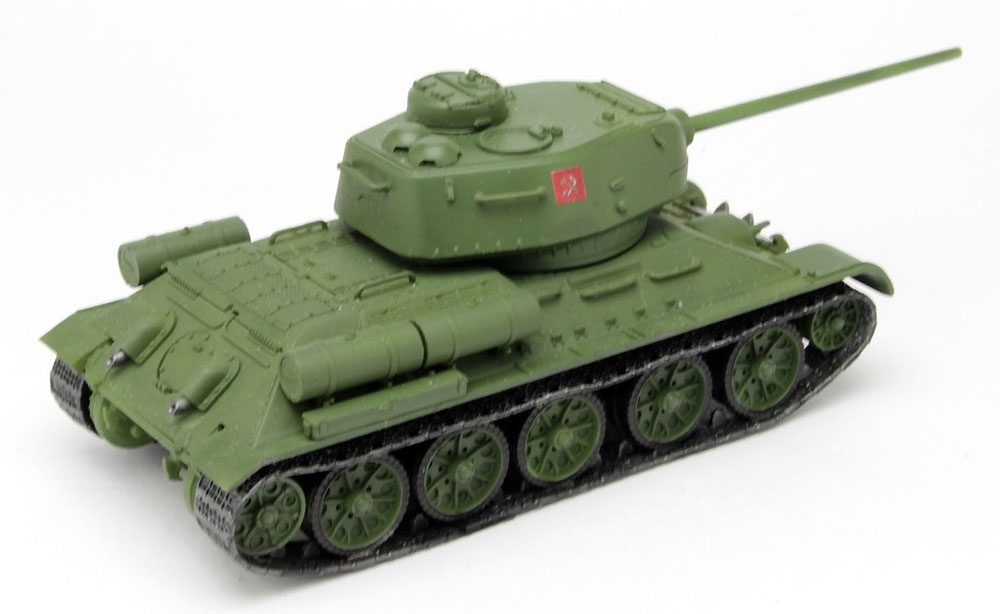 T-34/85 プラウダ高校 エキシビションマッチ時 完成品 (プラッツ てのひら戦車道コレクション No.GPC72-006) 商品画像_3