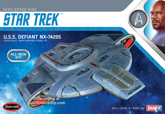 U.S.S. ディファイアント NX-74205 プラモデル (ポーラライツ スタートレック (STAR TREK) No.POL952/12) 商品画像