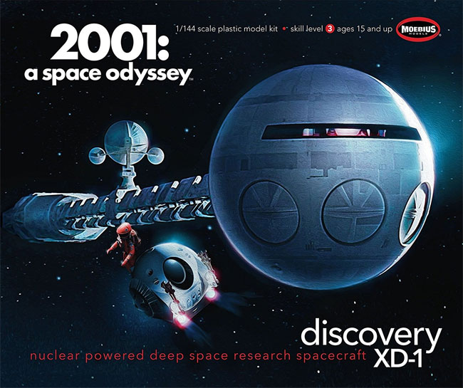 ディスカバリー号 (2001年 宇宙の旅) プラモデル (メビウス スペース ビークル No.2001-3) 商品画像