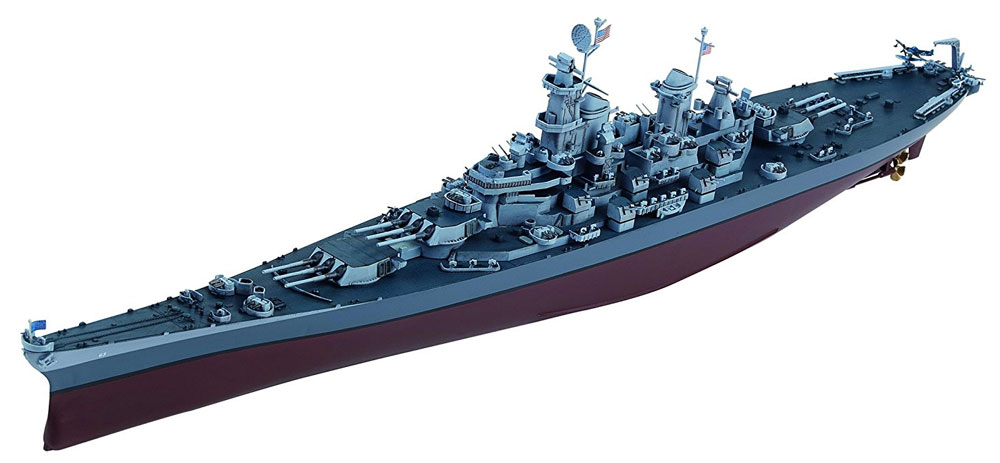 アメリカ海軍 戦艦 ミズーリ BB-63 プラモデル (童友社 凄！ プラモデル No.021) 商品画像_2