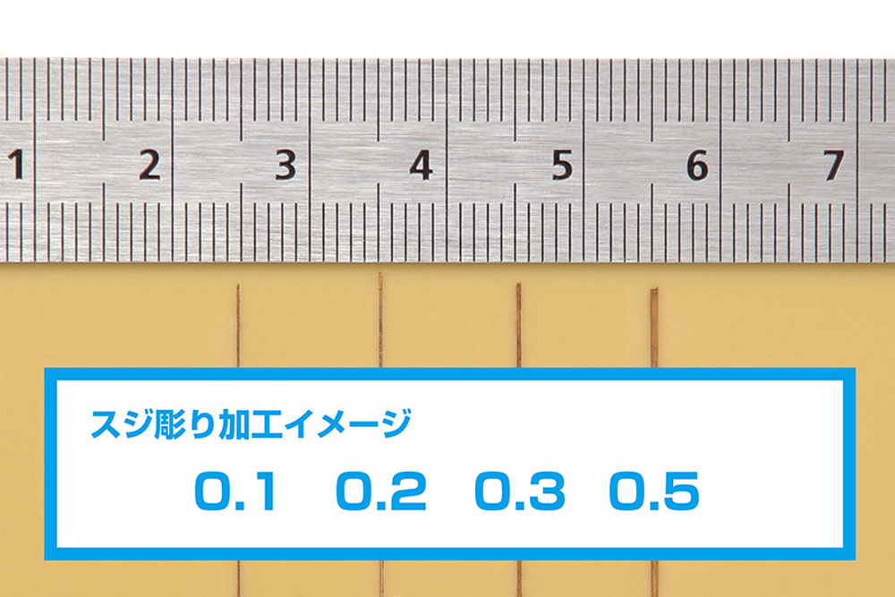 HG マイクロチゼル 単品 刃幅 0.5mm チゼル (ウェーブ ホビーツールシリーズ No.HT-545) 商品画像_3