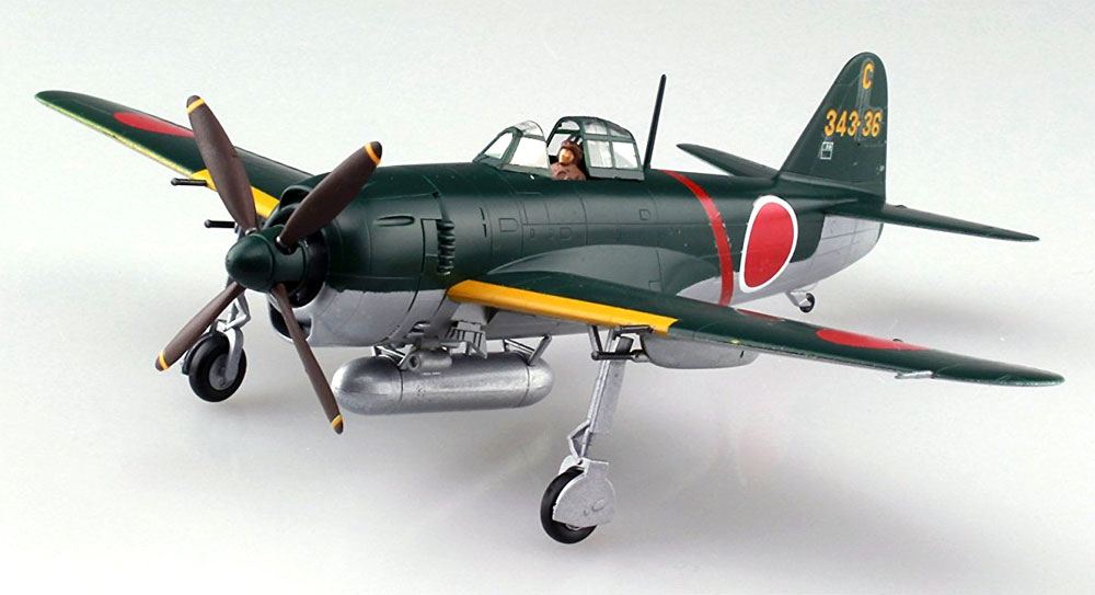 紫電 11型甲 第343航空隊戦闘 剣 プラモデル (アオシマ 1/72 エース列伝 No.010) 商品画像_3