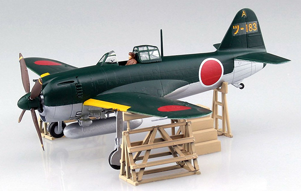 紫電 11型乙 筑波航空隊 戦闘403 奇兵隊 プラモデル (アオシマ 1/72 エース列伝 No.011) 商品画像_2