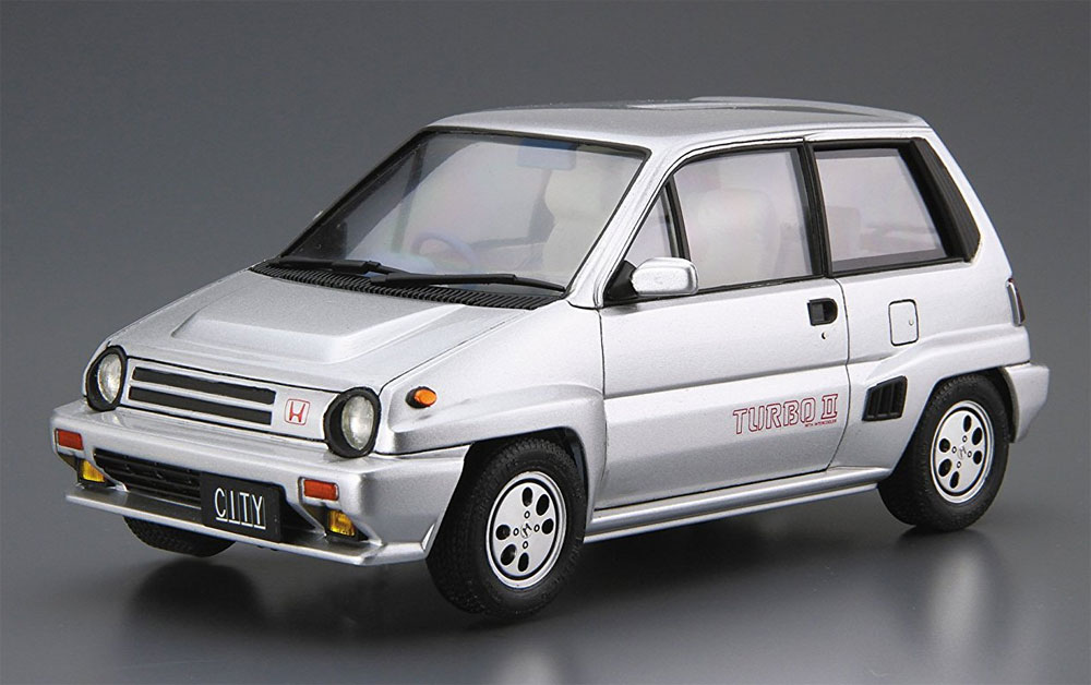 ホンダ AA シティ ターボ 2 '85 プラモデル (アオシマ 1/24 ザ・モデルカー No.旧060) 商品画像_2