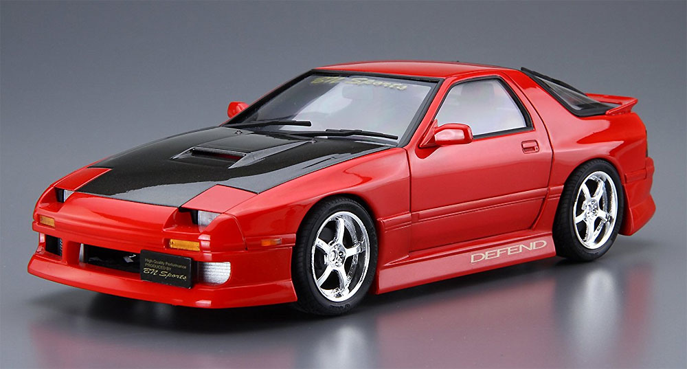 BNスポーツ FC3S RX-7 '89 (マツダ) プラモデル (アオシマ 1/24 ザ・チューンドカー No.旧040) 商品画像_2