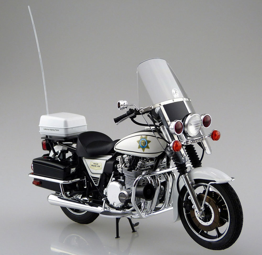 カワサキ KZ1000 ポリス プラモデル (アオシマ 1/12 バイク No.旧054) 商品画像_2