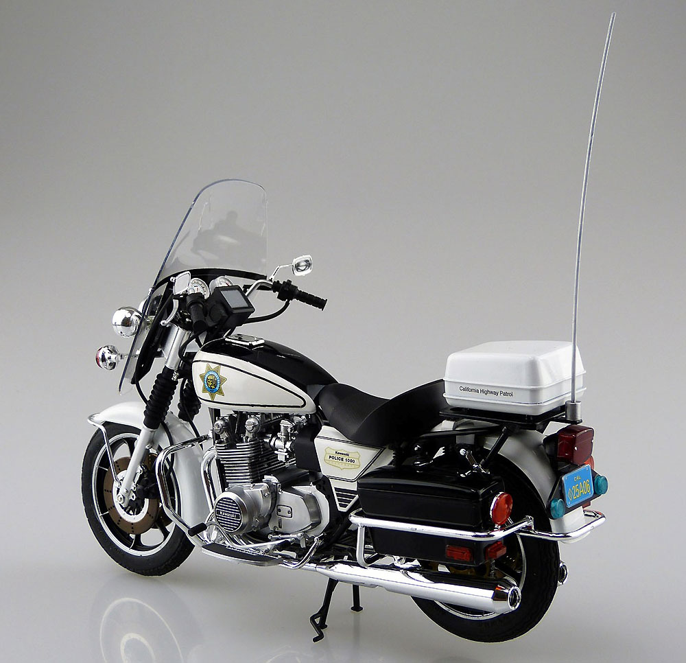 カワサキ KZ1000 ポリス プラモデル (アオシマ 1/12 バイク No.旧054) 商品画像_3