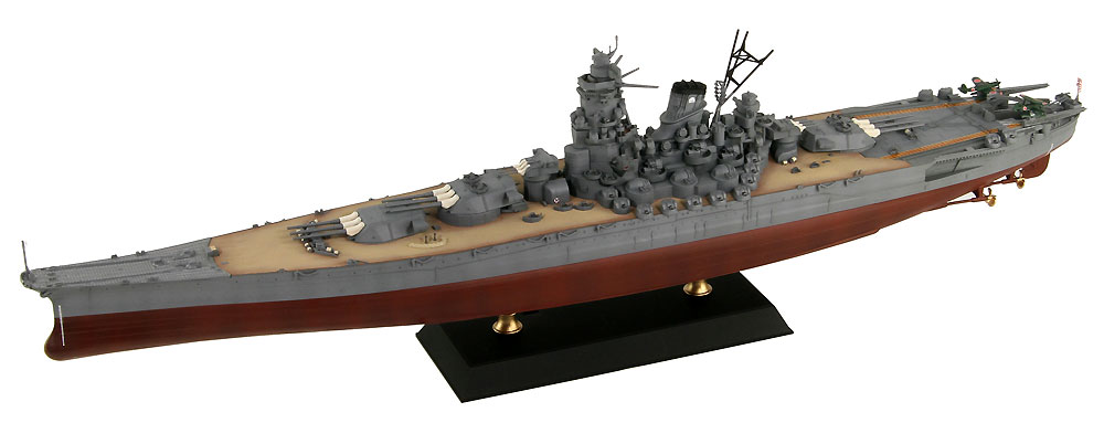 日本海軍 戦艦 大和 最終時 プラモデル (ピットロード 1/700 スカイウェーブ W シリーズ No.W200) 商品画像_3