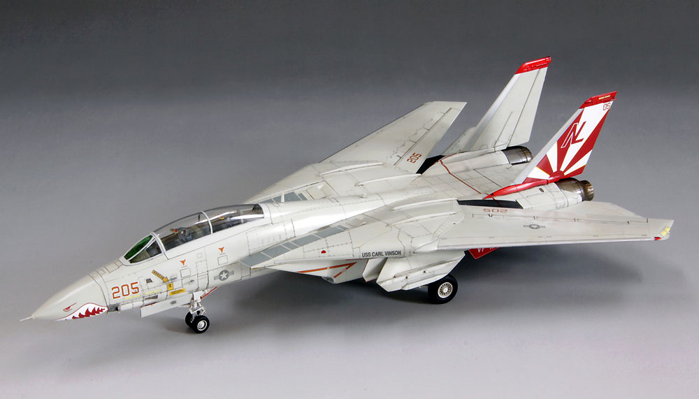 アメリカ海軍 F-14A トムキャット プラモデル (ファインモールド 1/72 航空機 No.FP030) 商品画像_2