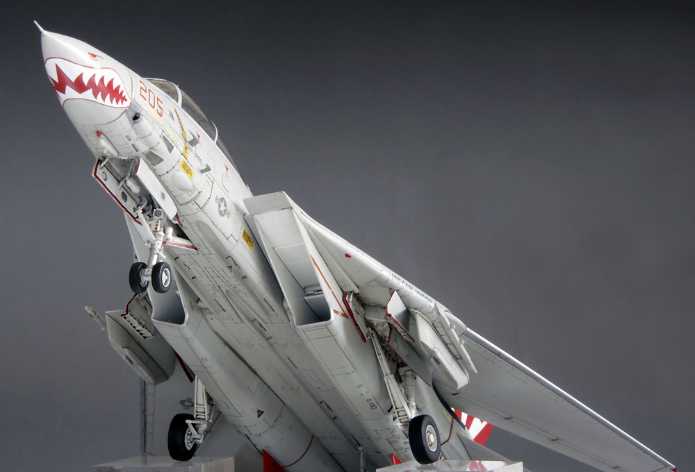 アメリカ海軍 F-14A トムキャット プラモデル (ファインモールド 1/72 航空機 No.FP030) 商品画像_3