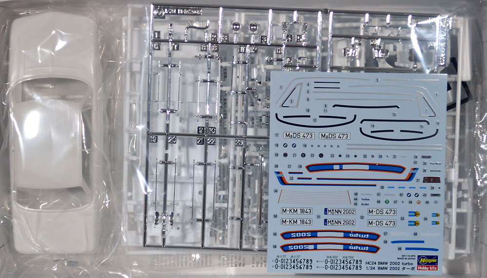 BMW 2002ターボ プラモデル (ハセガワ 1/24 自動車 HCシリーズ No.HC024) 商品画像_1