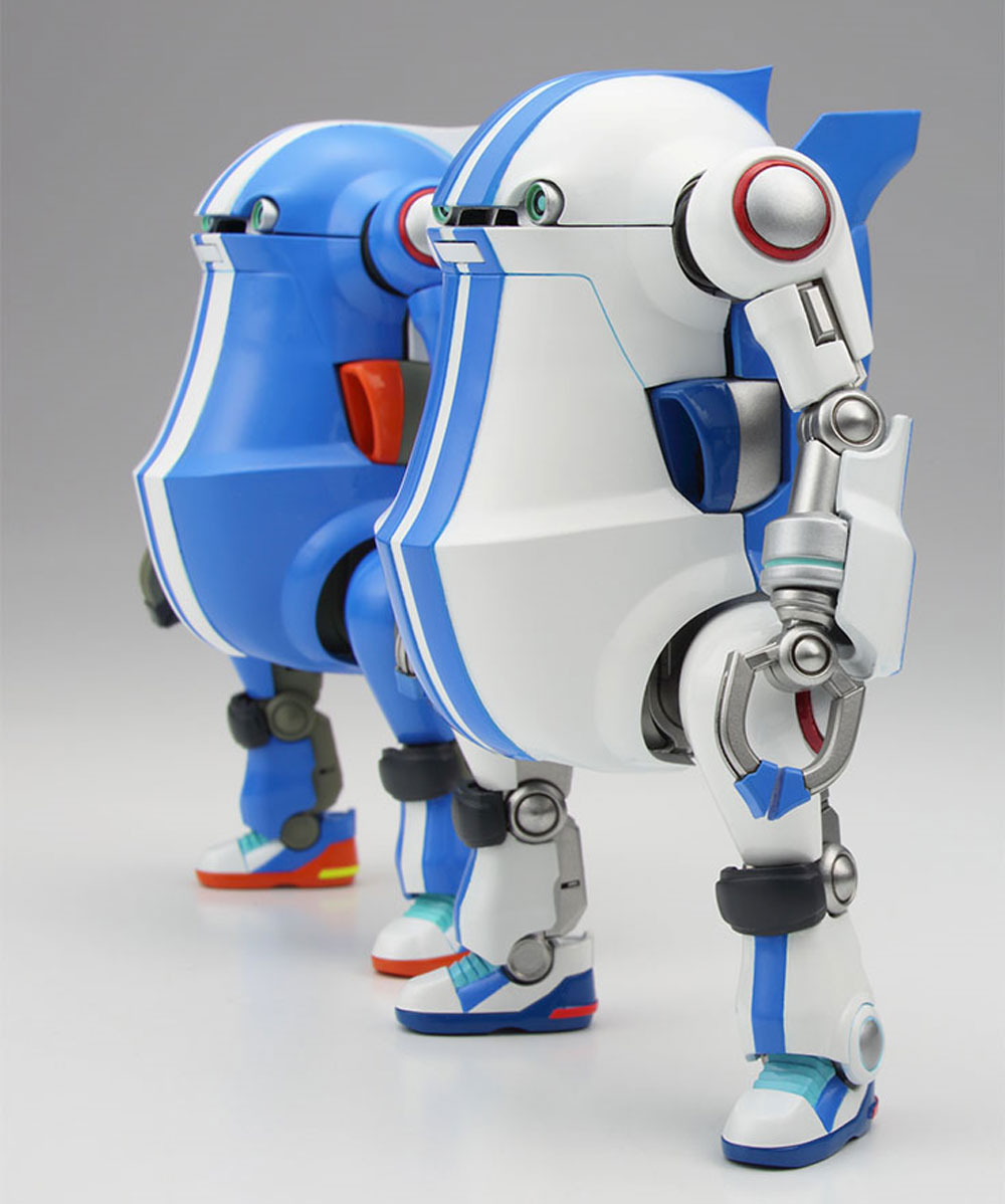メカトロウィーゴ No.8 すぽーつ ほわいと & ぶるー プラモデル (ハセガワ メカトロウィーゴ - クリエイターワークスシリーズ No.64757) 商品画像_2