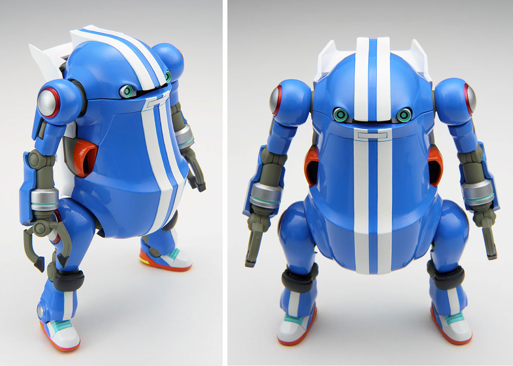 メカトロウィーゴ No.8 すぽーつ ほわいと & ぶるー プラモデル (ハセガワ メカトロウィーゴ - クリエイターワークスシリーズ No.64757) 商品画像_4