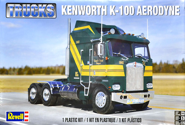 ケンウォース K-100 エアロダイン プラモデル (レベル 1/24など　カーモデル No.85-2514) 商品画像