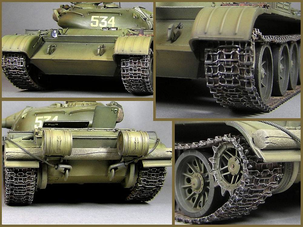 T-54 OMSH 履帯 初期型 プラモデル (ミニアート 1/35 ミリタリーミニチュア No.37046) 商品画像_4