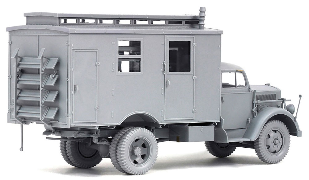 ドイツ 3トン 4×2 トラック 野戦救急車 プラモデル (ドラゴン 1/35 '39-'45 Series No.6790) 商品画像_4