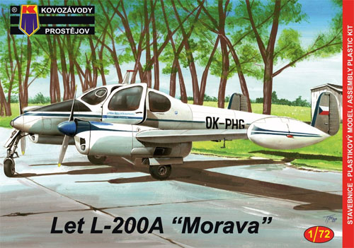 Let L-200A モラヴァ プラモデル (KPモデル 1/72 エアクラフトキット No.KPM0089) 商品画像