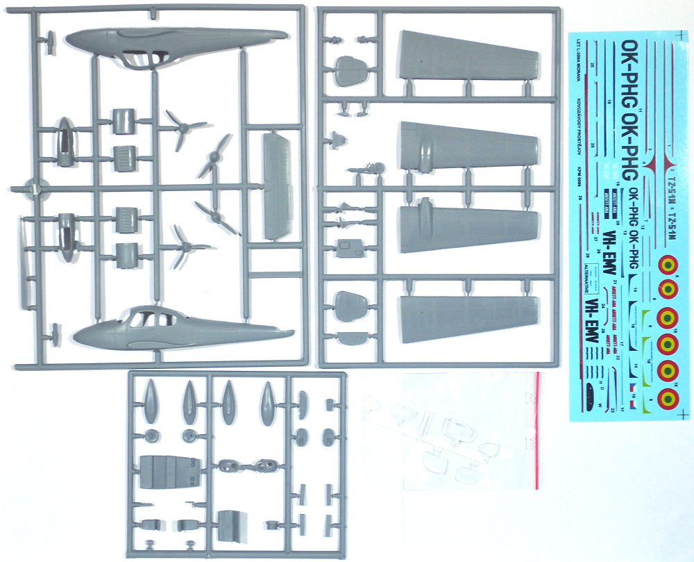 Let L-200A モラヴァ プラモデル (KPモデル 1/72 エアクラフトキット No.KPM0089) 商品画像_1