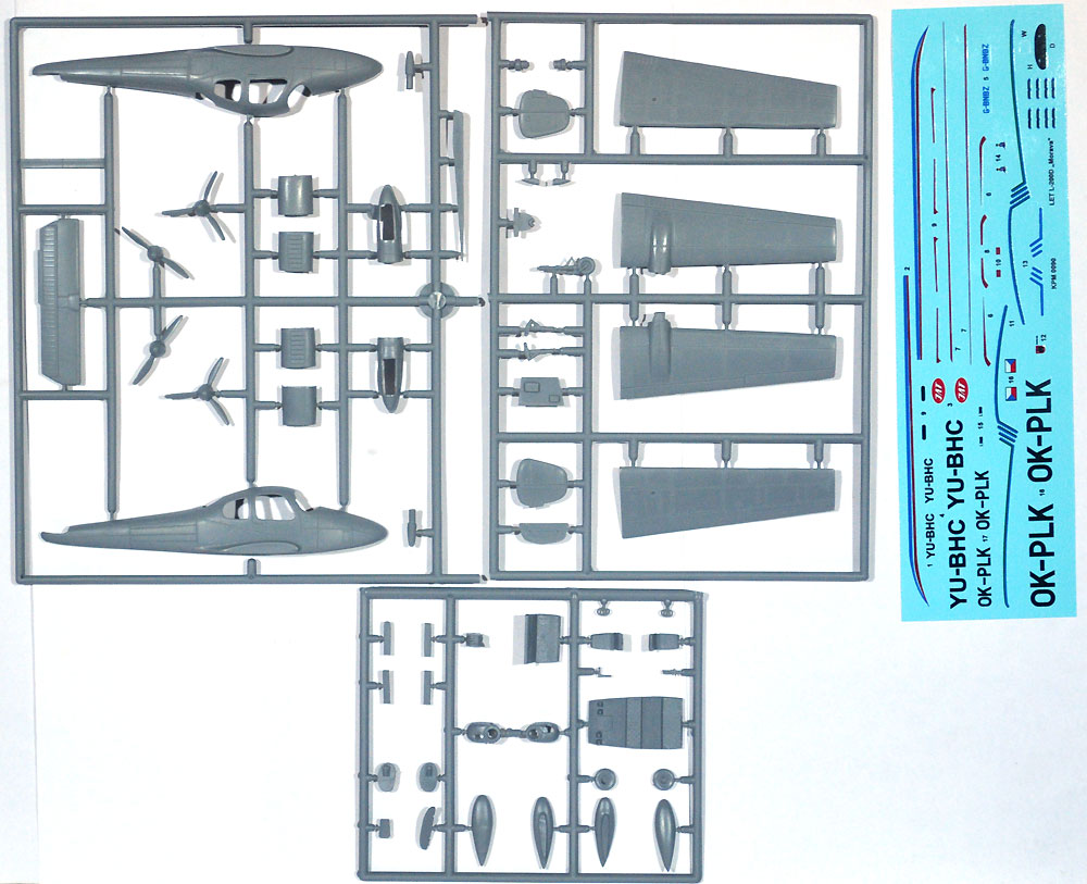 Let L-200D モラヴァ プラモデル (KPモデル 1/72 エアクラフトキット No.KPM0090) 商品画像_1