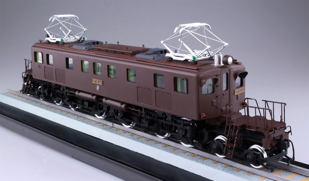 電気機関車 EF18 プラモデル (アオシマ 1/50　電気機関車シリーズ No.002) 商品画像_2