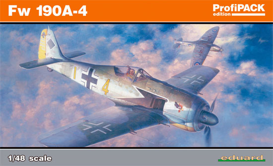 フォッケウルフ Fw190A-4 プラモデル (エデュアルド 1/48 プロフィパック No.82142) 商品画像