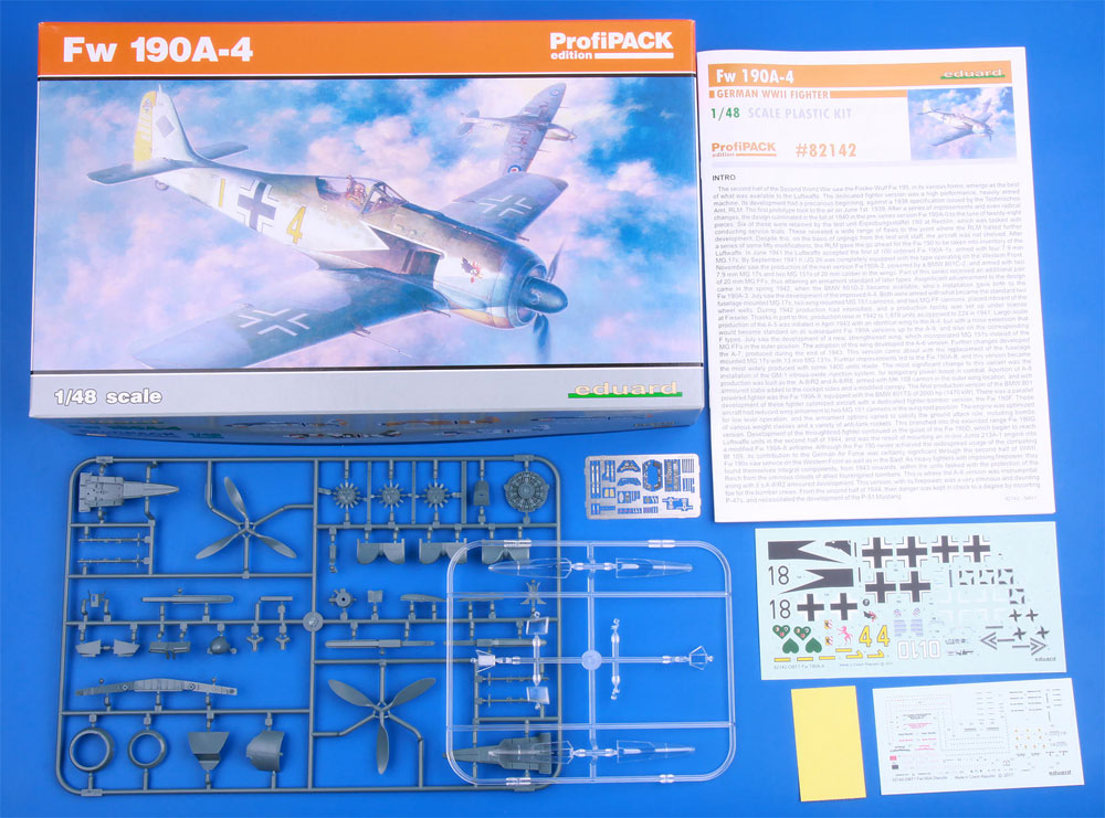 フォッケウルフ Fw190A-4 プラモデル (エデュアルド 1/48 プロフィパック No.82142) 商品画像_1